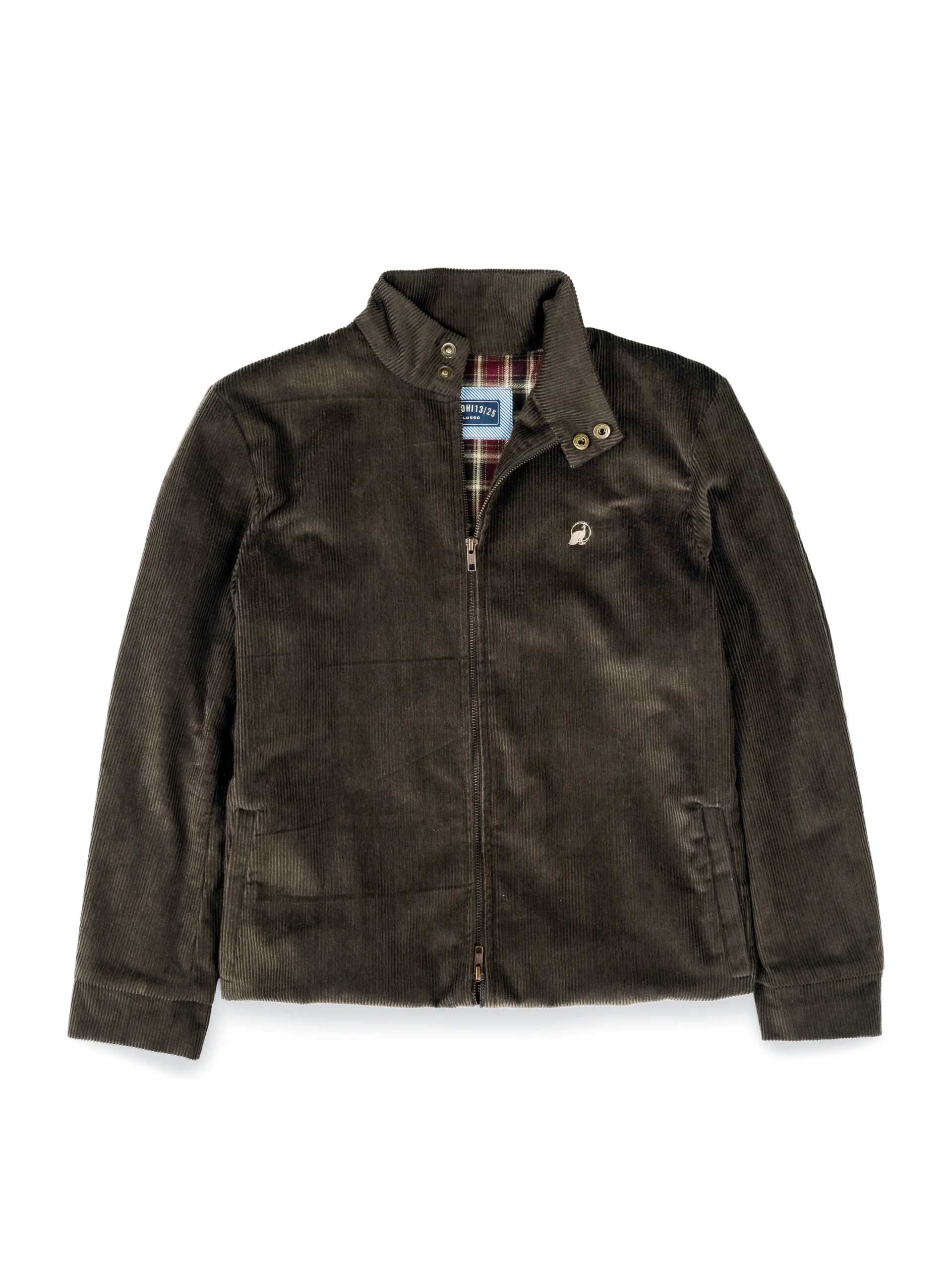 Patiala Corduroy Jacket With Double Side Zipper